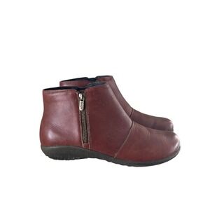 NAOT Boots‎ Wanaka Ankle Booties Chestnut Brown Leather Casual Size US 10
